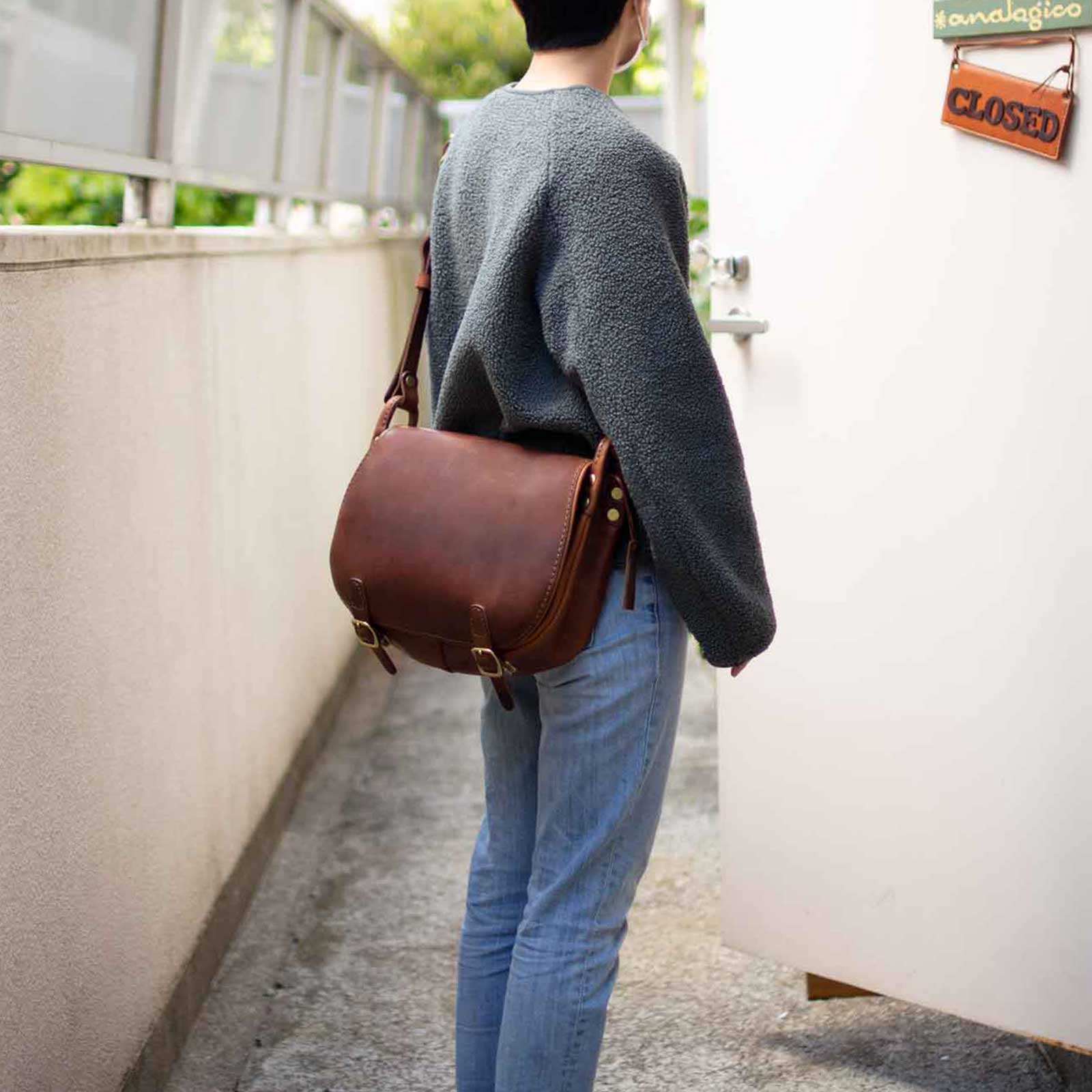 ヒポバッグ マローネ 身長156cm