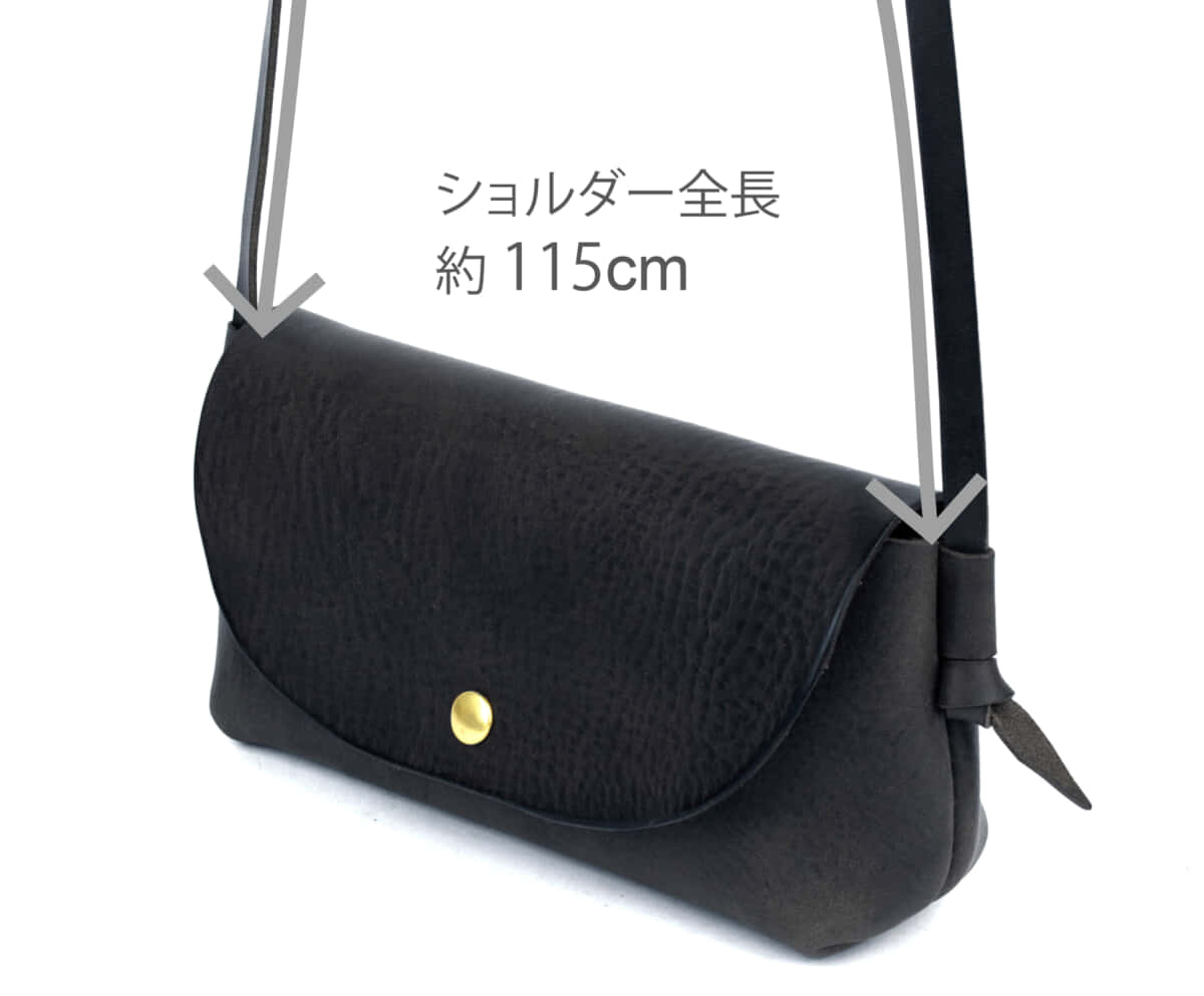 ボタンミニショルダー ショルダー長さ