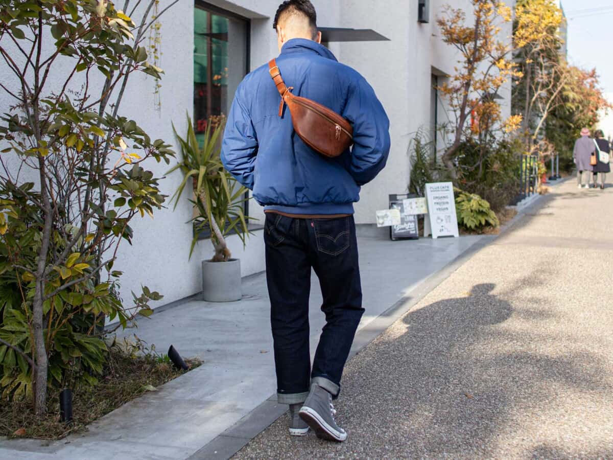 ファニーパック　身長184cm